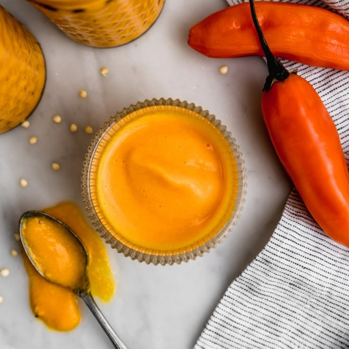 صلصة الفليفلة الصفراء